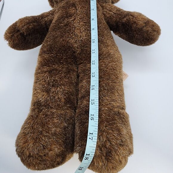 Merrilee Woods Classic Teddy Bear Plush 18" Dark Brown Stuffed By Me Animal Toy - Picture 9 of 9